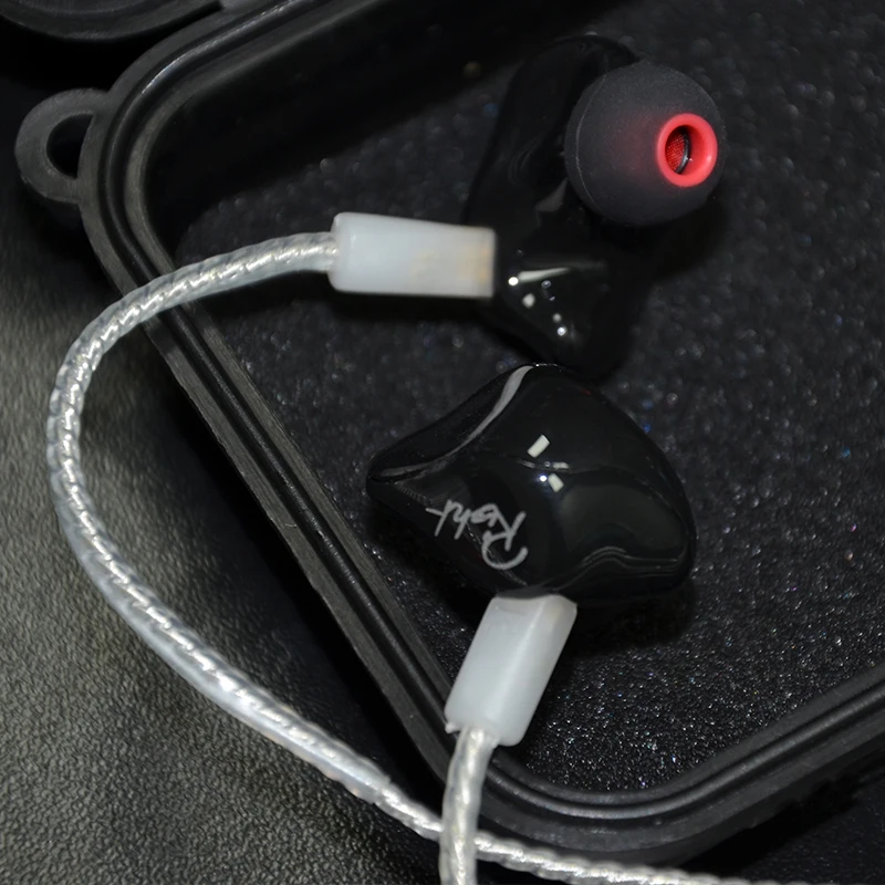 Оригинальный обновленный позолоченный серебряный кабель KZ ZS5 ZS6 выделенный 0 75 мм