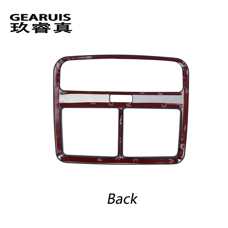 Автомобильная задняя рамка кондиционера Декор крышка AC вентиляционные