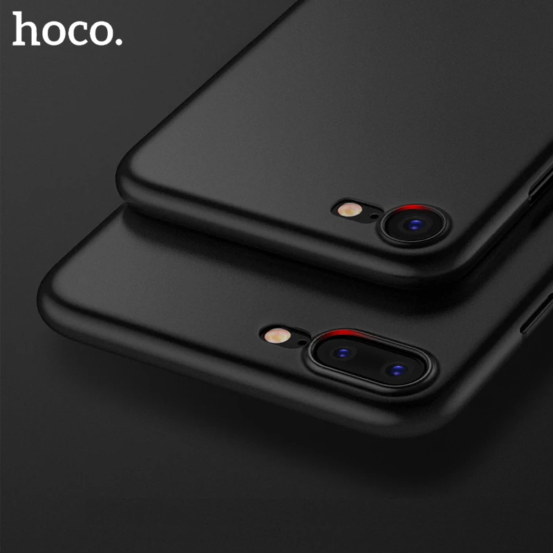 Роскошный чехол HOCO для телефона iPhone 8 Plus Ультратонкий 7 Жесткий Чехол из