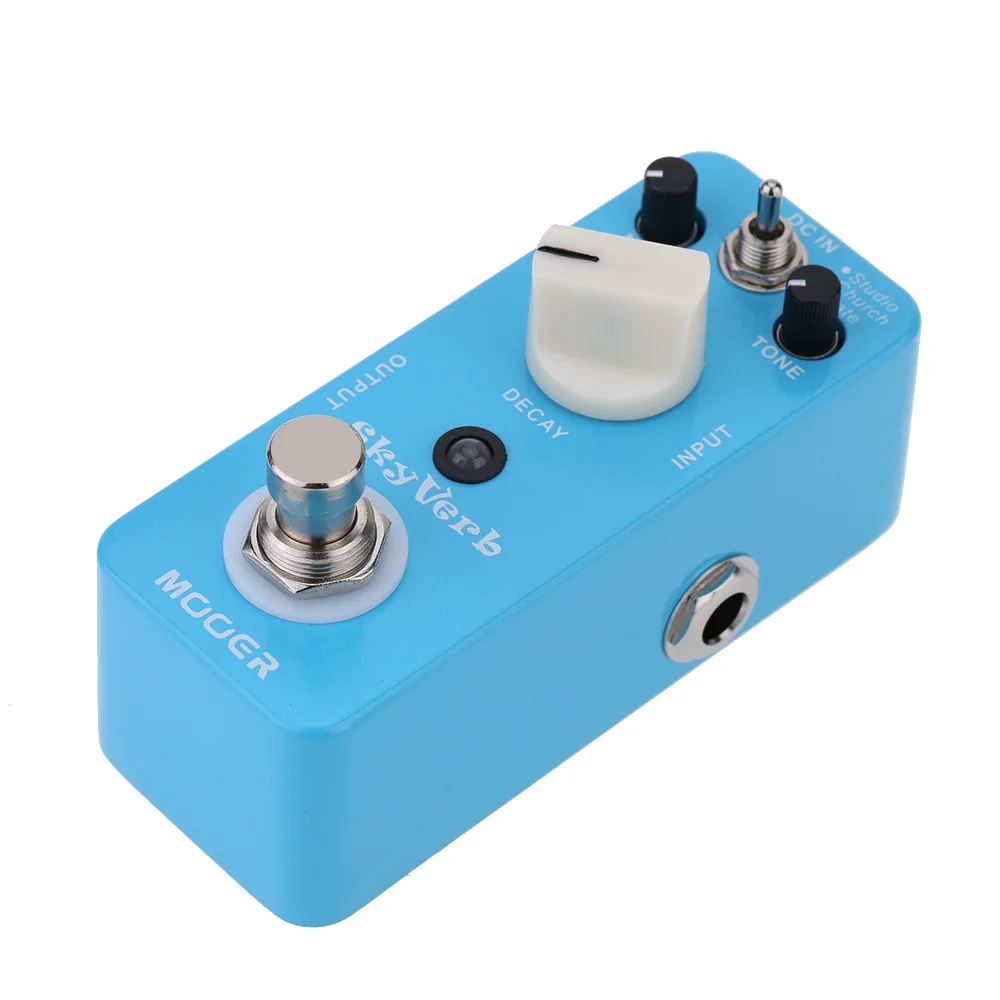 Mooer Sky Verb Micro Mini педаль эффектов реверберации для электрогитары True Bypass|effect pedal|for