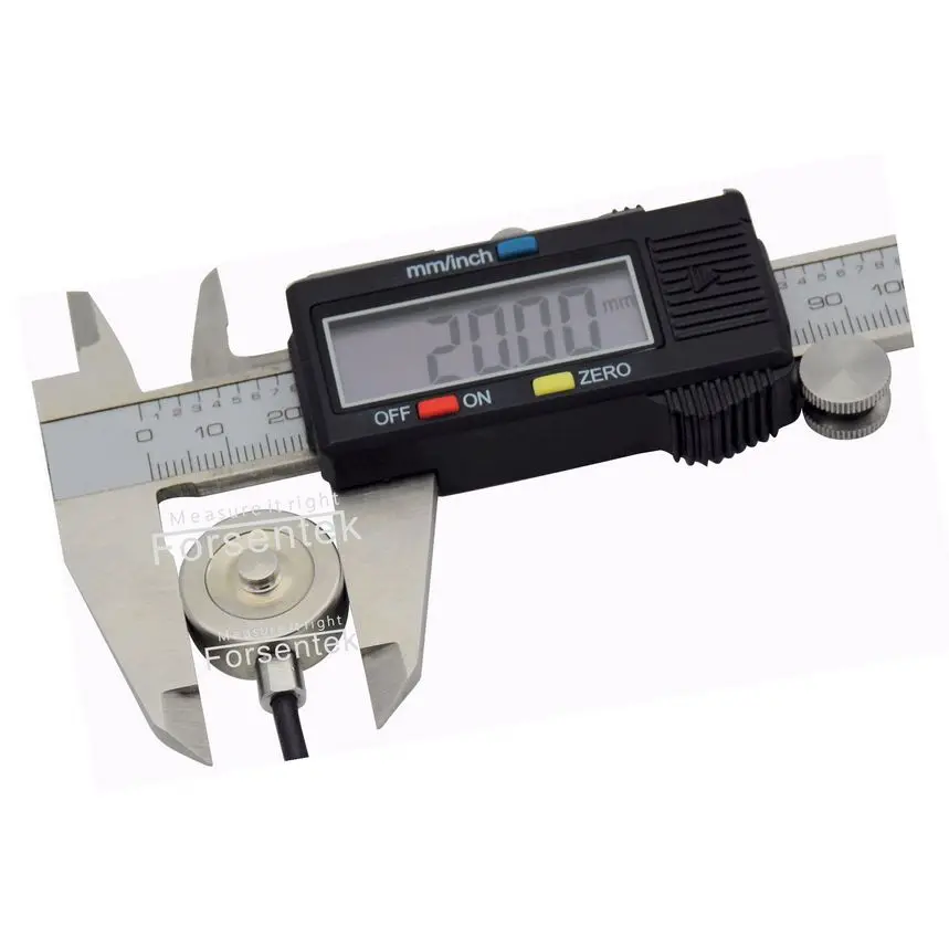 Button type load cell 50N compression 5kg small size weight sensor |