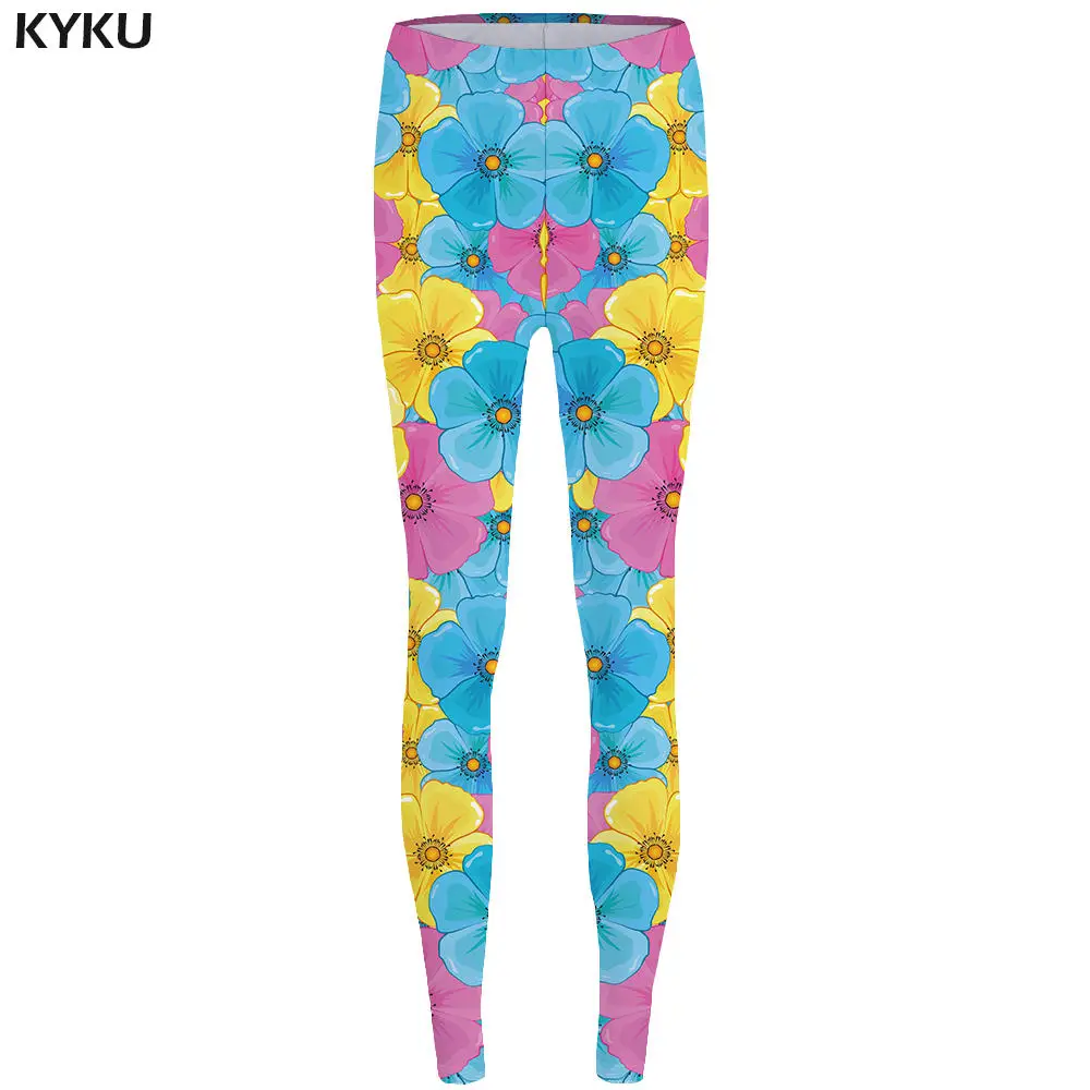 leggings 01 KYKU Cat Леггинсы розовые длинные леггинсы милые леггинсы с высокой талией леггинсы для фитнеса с принтом женские леггинсы из спандекса - Цвет: leggings 01