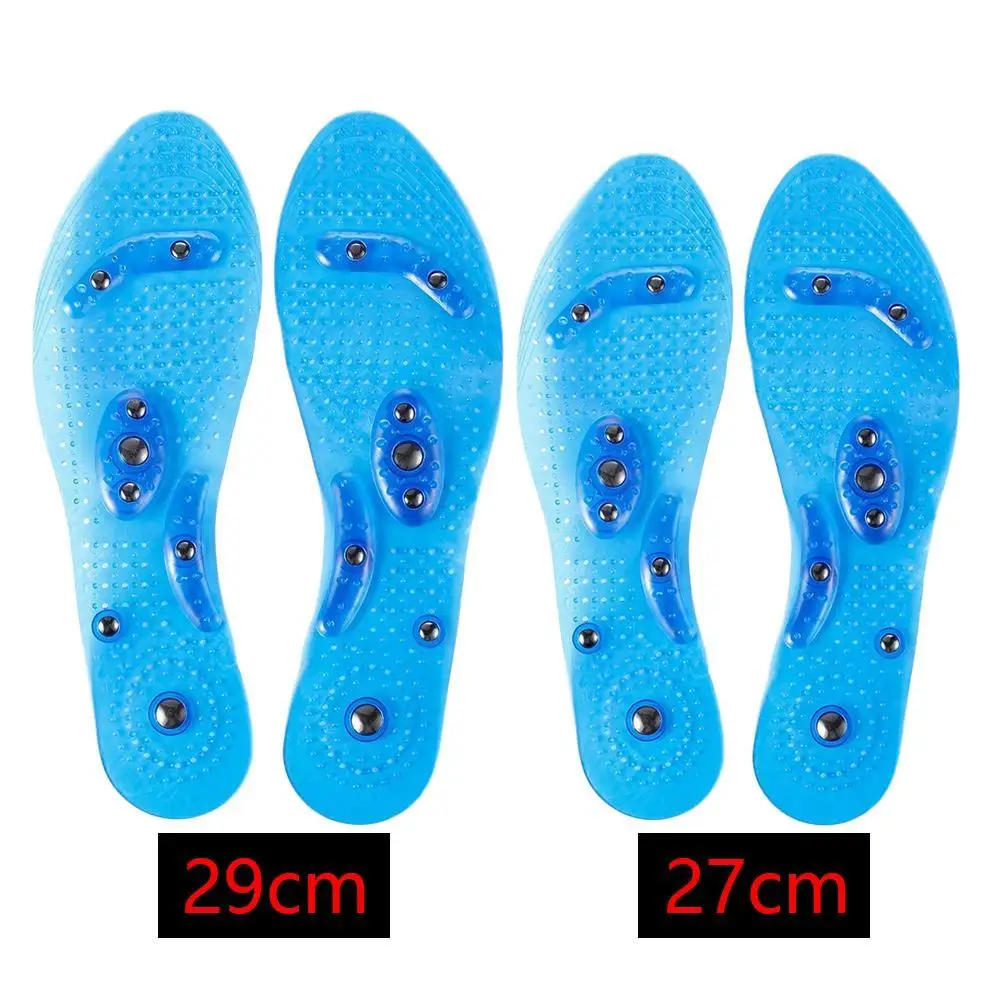 Новые магнитные массажные стельки для ухода за ногами акупрессуры похудения