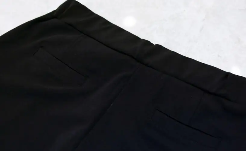 S-4XL хит продаж весенние женские новые модные штаны повседневные тонкие широкие