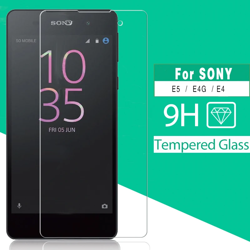 Высококачественный взрывоустойчивый протектор из закаленного стекла для Sony Xperia