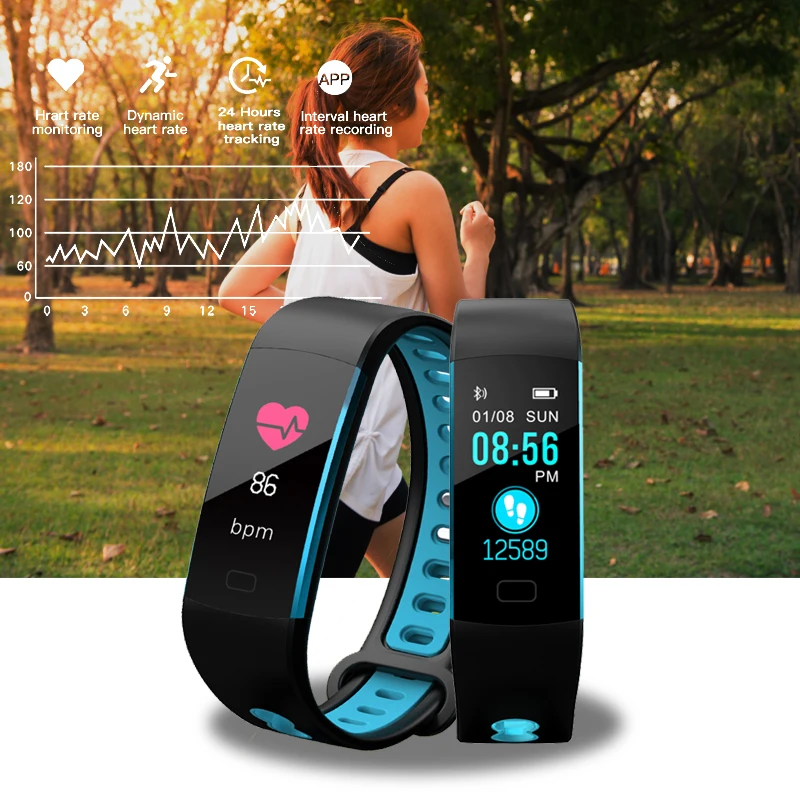 LIGE новинка 2019 смарт-часы для мужчин и женщин спортивный браслет пульсометр