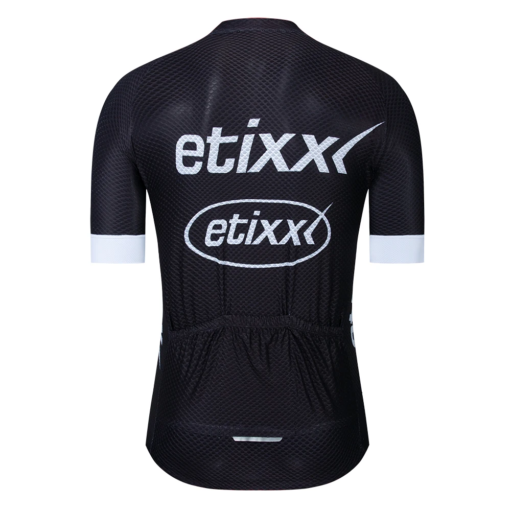 Черный etixxl команда Велоспорт Джерси 5D pad набор велошорт MTB Ropa Ciclismo мужские летние велосипедный майон одежда