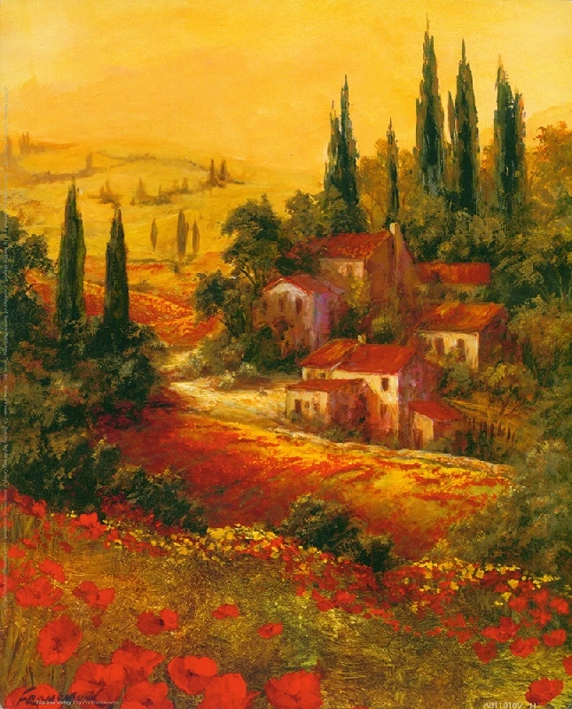 Подарок для семьи Высококачественная ручная роспись масляная живопись