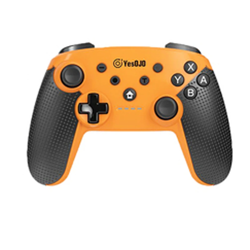 NS Switch Pro NFC Беспроводной контроллер Bluetooth пульт дистанционного управления для nintendo Switch NS консоль джойстик Bursh amibopokemon - Цвет: orange