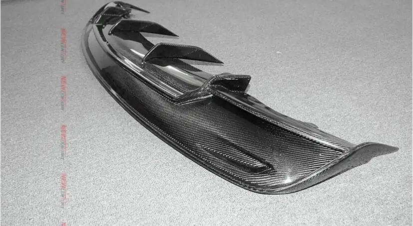 Углеродное волокно автомобиля задний бампер спойлер для автомобильных фар