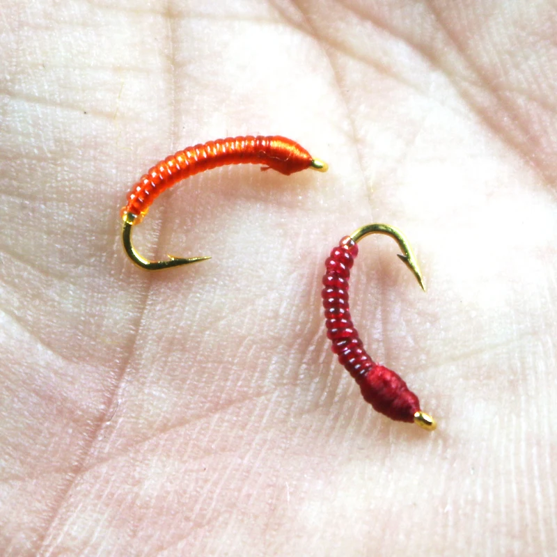 ICERIO Классическая форель Nymph Midge личинка завязывающая крючок рыболовная приманка