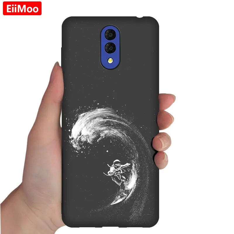 4 EiiMoo Soft TPU Silicone Case Cover For Alcatel 3L Case 5039 5039D Cute Cartoon Phone Back Coque For Alcatel 3L Case - Цвет: 4