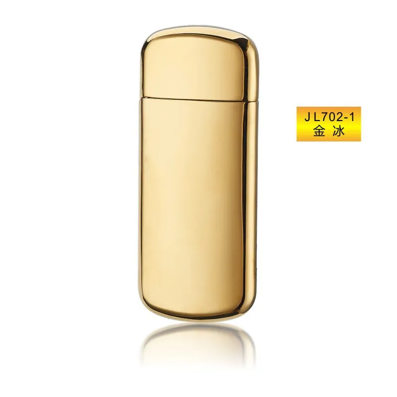 Двусторонняя зажигалка с открытым зажиганием ультратонкая ветрозащитная USB