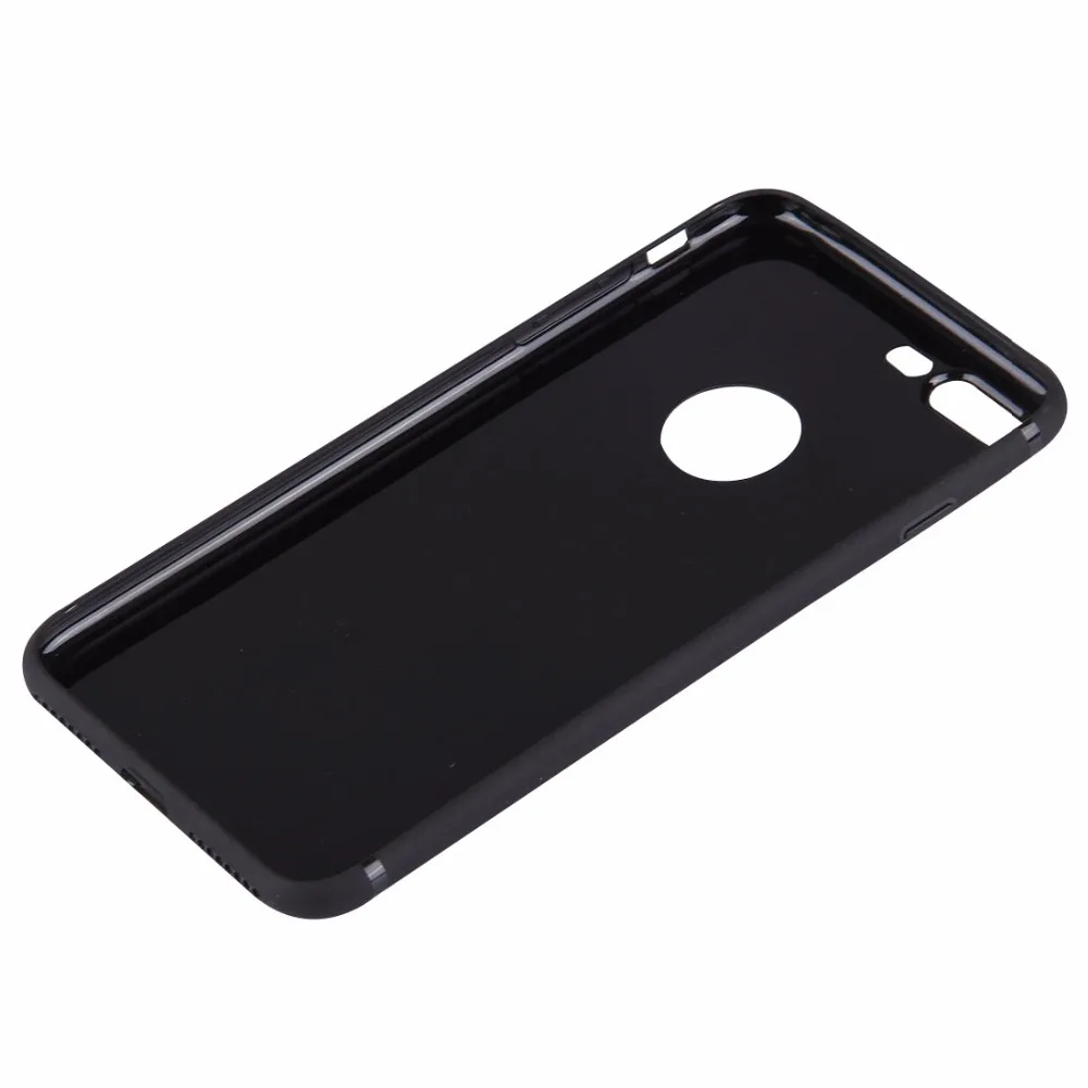 Для iPhone 7 и Plus 2 в 1 Dual SIM карты Адаптеры + ТПУ чехол накладка на заднюю крышку с