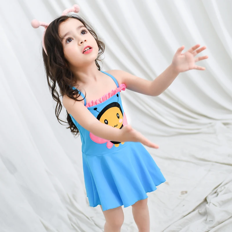 Детский слитный купальник Rhyme Lady Little Bee пляжная одежда для маленьких девочек