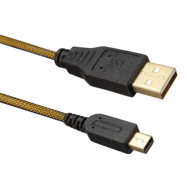 Высокое качество 1 5 м позолоченный порт USB зарядный кабель питания для Nintendo DSi DSiXL