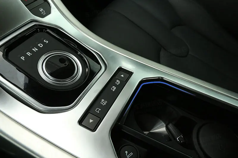 Для Land Rover Range Evoque 2013-2016 аксессуары центральная консоль Шестерня хромовое
