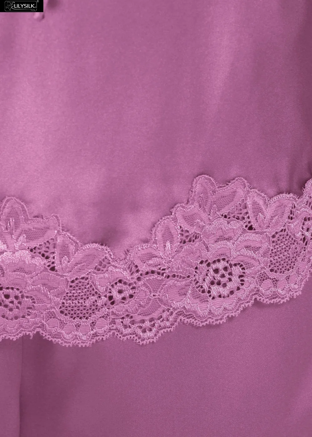 LilySilk Шелковый топик женский чистый 100 шелк 22 momme без коротких штанов Роскошный