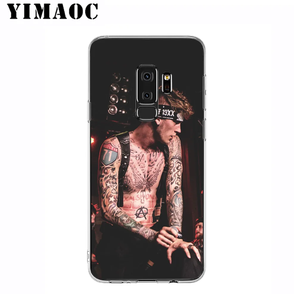 Мягкий силиконовый чехол MGK для samsung Galaxy S10 S10E S9 S8 Plus S7 S6 Edge &amp Note 9 8 | Мобильные