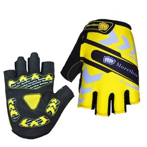 Велосипедные перчатки MOREOK Gel SBR, дышащие, Нескользящие, без пальцев, для профессиональных велосипедов, для мужчин и женщин