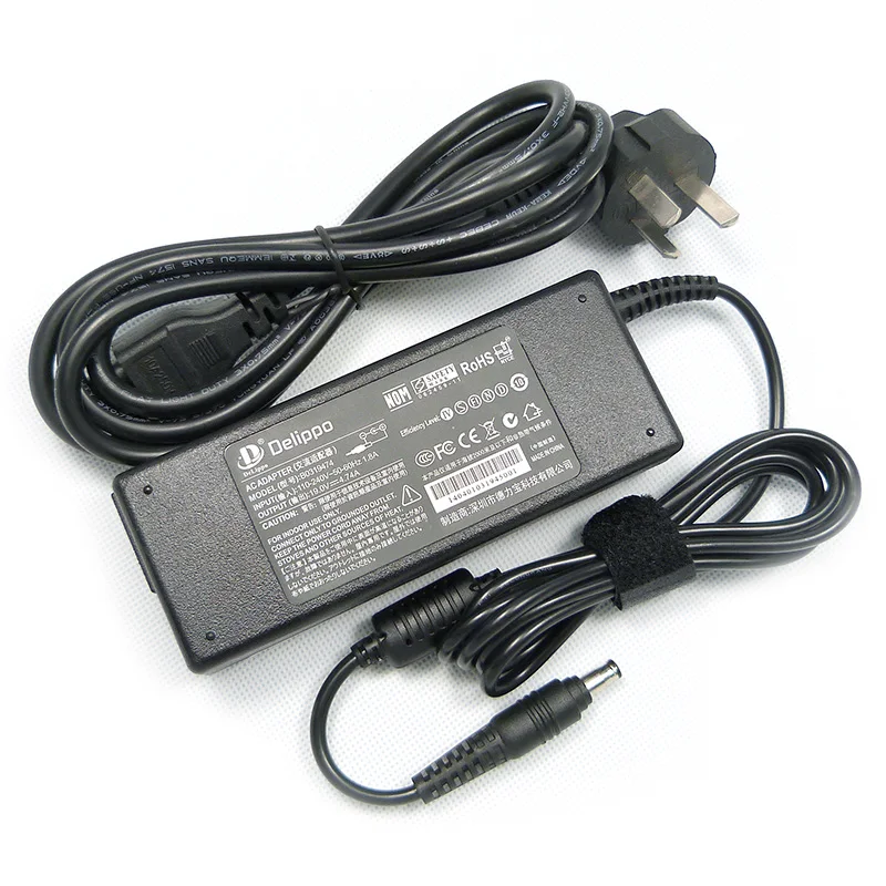 Delippo 19V 4.74A 90W адаптер переменного тока для samsung R428 R410 R65 R520 R522 R530 R580 R560 R518 R410 R429 ноутбук Зарядное устройство Питание