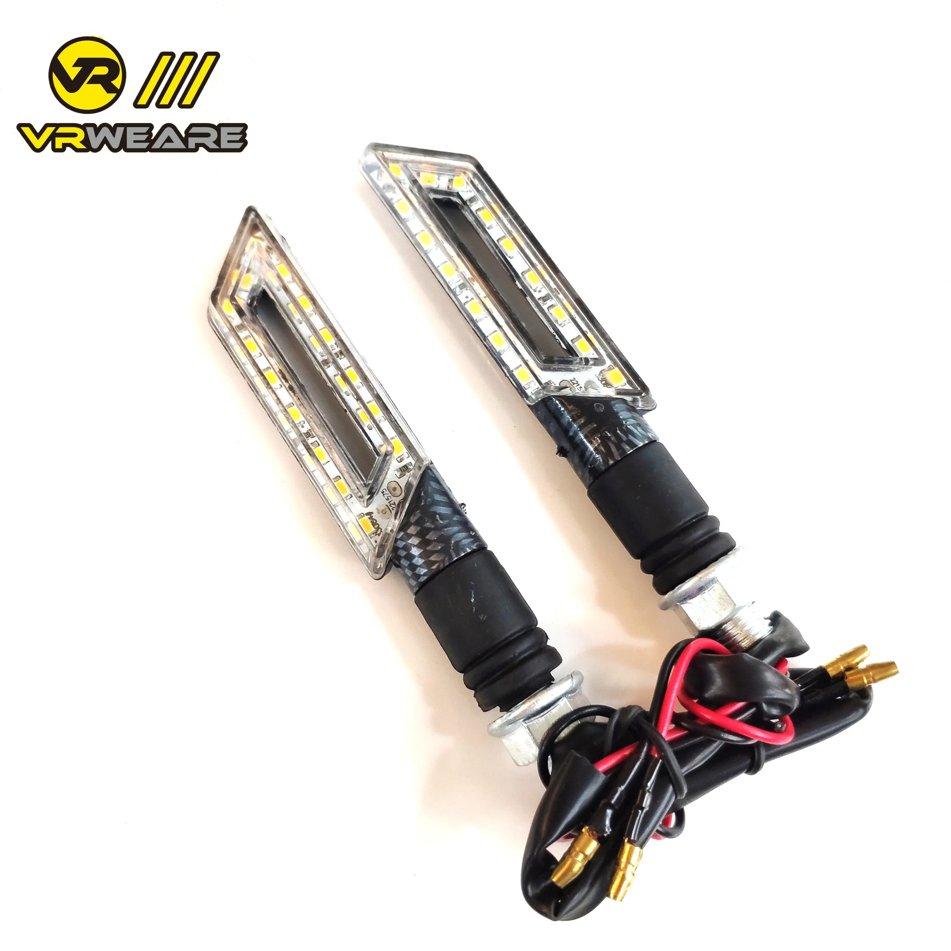 15 лампочек мотоциклетные светодиодные из углеродного волокна цветные