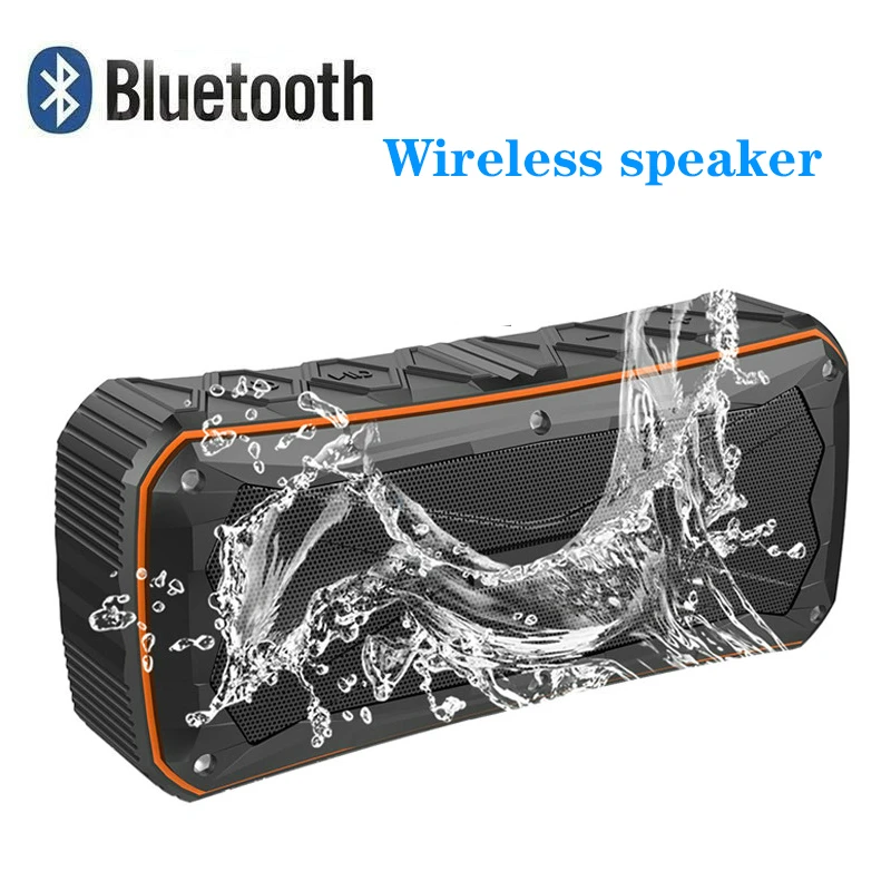 Wireless speaker-O Открытый динамик Портативный Водонепроницаемый Bluetooth динамик для верховой езды альпинистские велосипедные колонки громкой связи TF карта аудио музыкальный центр - Цвет: Wireless speaker-O