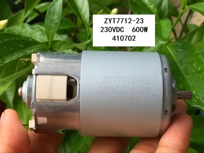Motor dc de Máquina de Polpa de Soja de Alta Potência de 600w de 60 v