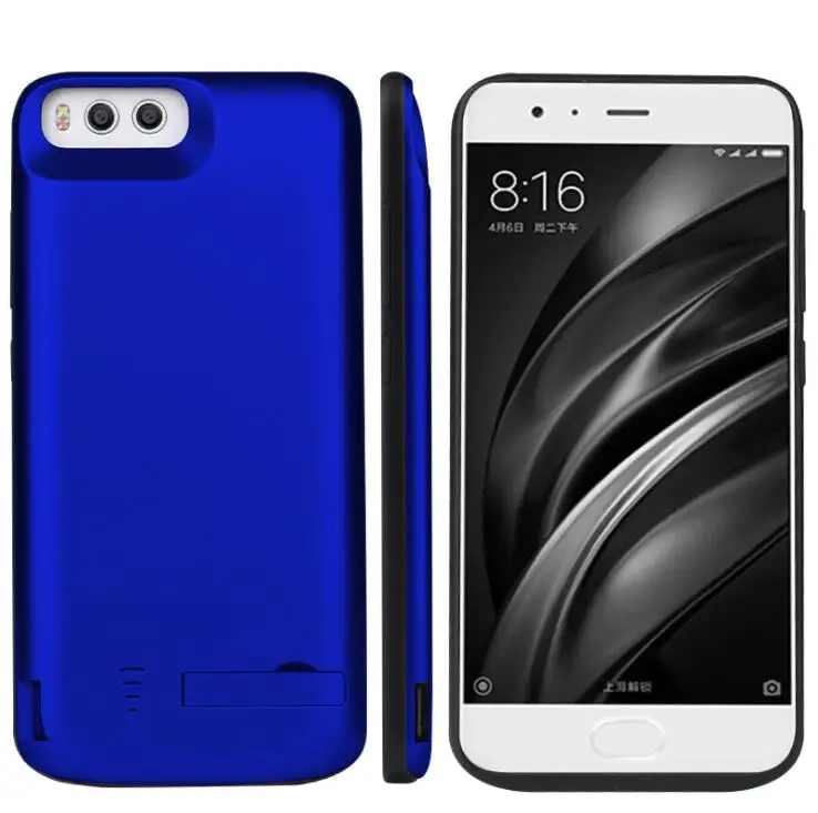 Чехол для батарей 6500 мАч xiaomi mi6 модный внешний резервный чехол Power зарядного
