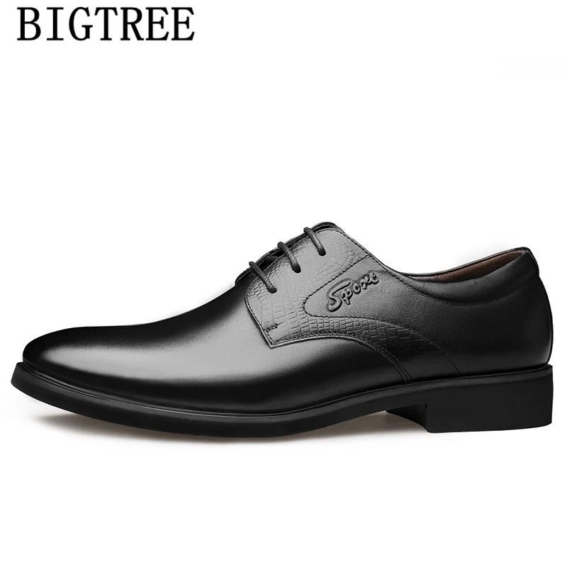 Мужские модельные ботинки итальянская мужская кожаная обувь фирменный костюм