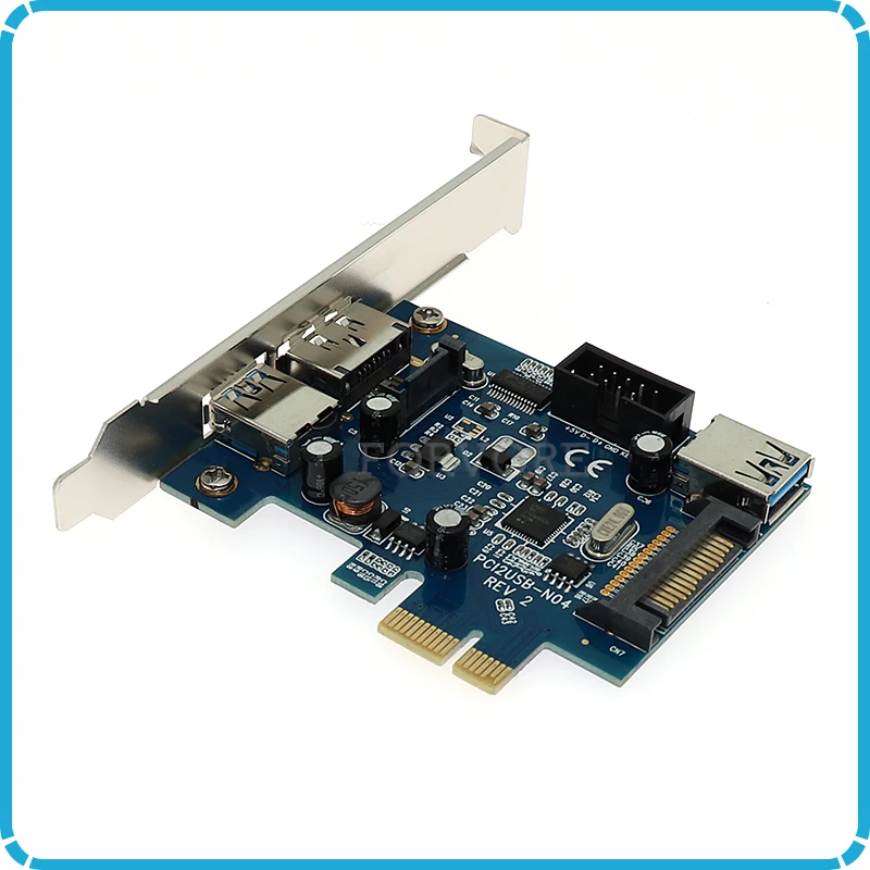 Внешний USB 3 0 порт питания eSATA Внутренний 9pin заголовок PCIe карта с 15pin SATA разъем