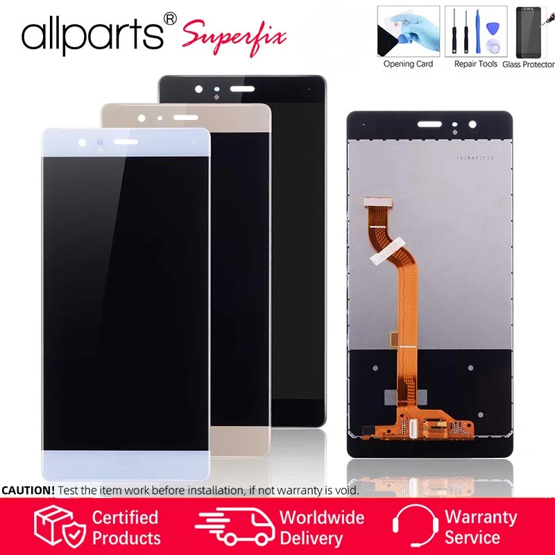 5 2 &quotОригинальный ЖК-дисплей для huawei P9 дисплей сенсорный экран Замена EVA-L09 EVA-L19 |