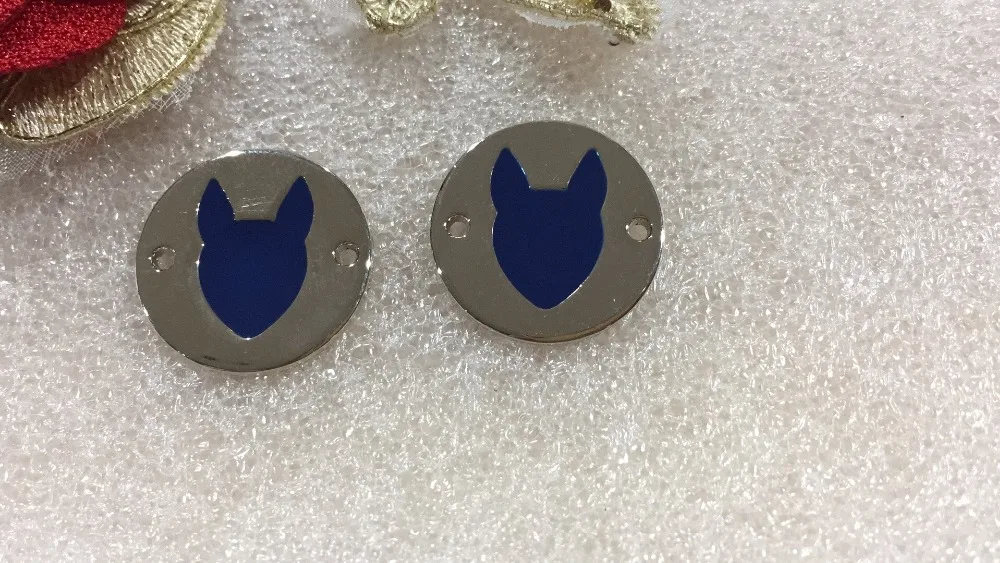 

Customized Engraved Zinc Alloy Metal Label Personalize Clothes/Bag/Shoes/Jeans