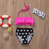 emmababy fashion 3pcs girl swimsuits 1y 6y cute toddler kids baby girls swimsuit swimwear bathing suit tankini bikini set