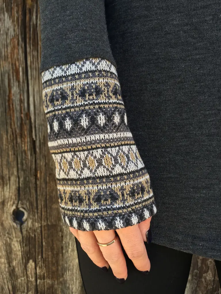 

Spring Autumn Women Mixed Color Wool Plus Size Oversized Loose Knitted Pullover Jumper Sweater O-Neck Long Sleeve Fashion Dress