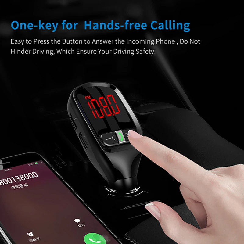 Автомобильный MP3 плеер CDEN Bluetooth приемник FM передатчик U диск музыка aux вход