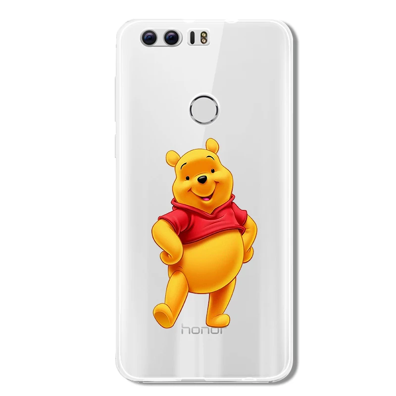 Милый мультфильм Минни ИА Мягкие tpu чехол для телефона huawei Honor 9 8 10 lite 6X 6A 7X P 20 2016 2017