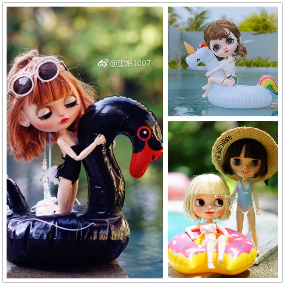 Кукла аксессуары blyth кукла новый милый летний купальник кольцо подходит для Блит
