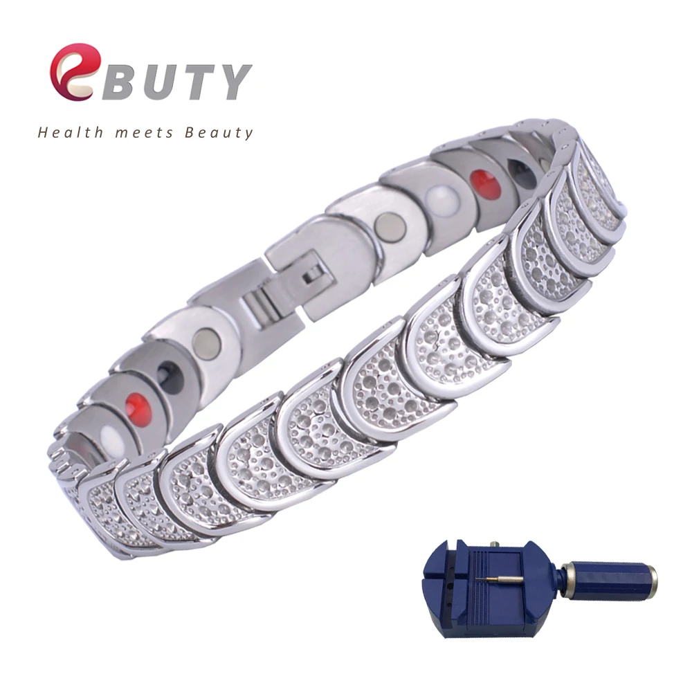 EBUTY FIR Magnetic Energy Bracelets for Women  Titanium Bracelet Gift Bangle with Box High Quality