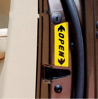 Светоотражающая открытая наклейка на дверь 4 шт./компл. Предупреждение Opel Astra VAUXHALL