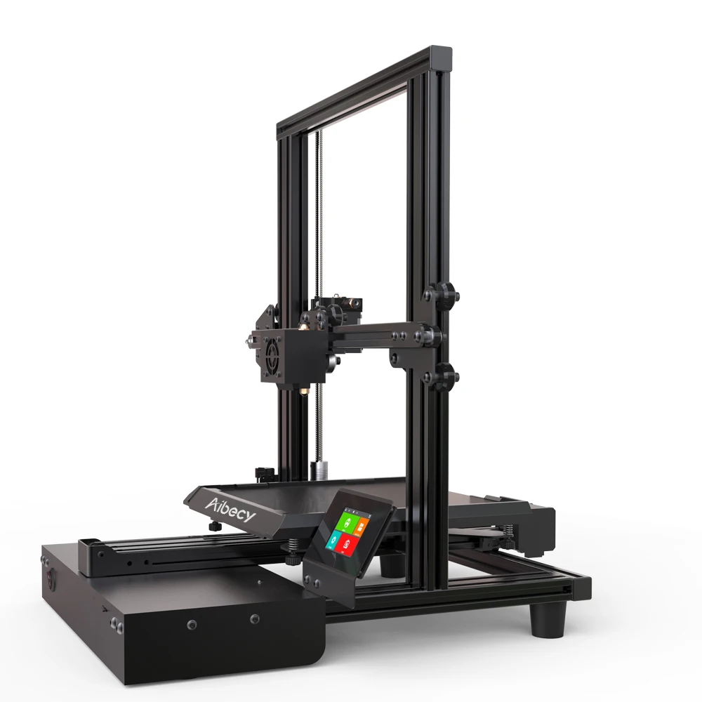 Aibecy X3 3d принтер DIY Kit автоматическое выравнивание печать с 2,4 дюймовым цветным сенсорным экраном поддерживает несколько языков