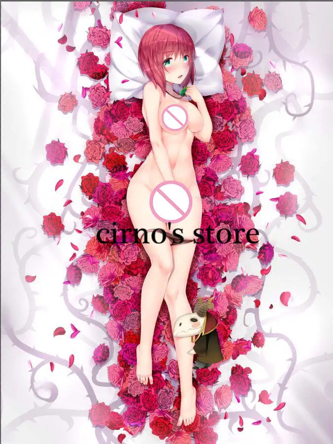 Cirno's Store Mahoutsukai no Yome персонажи аниме Элиас Эйнсворт и Хатори chise простыня черный пододеяльник и одеяло - Цвет: 3