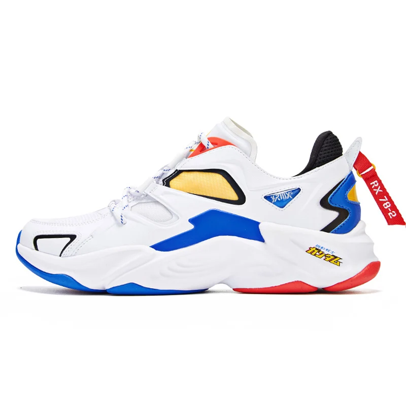 361 GUNDAM sneakers summer sport dad walking shoes stylish limited edition RX78 671926718F-A - Color: 671926718F-A