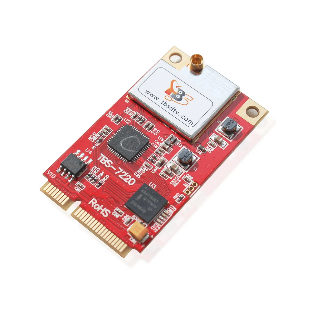 TBS7220 DVB-T2/T/C ТВ тюнер мини PCIe карты для ПК | Электроника
