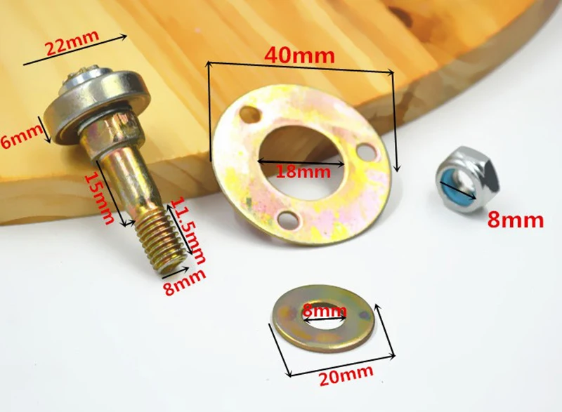 20 шт./лот соединительные детали для мебели небольшого размера комплект винтов
