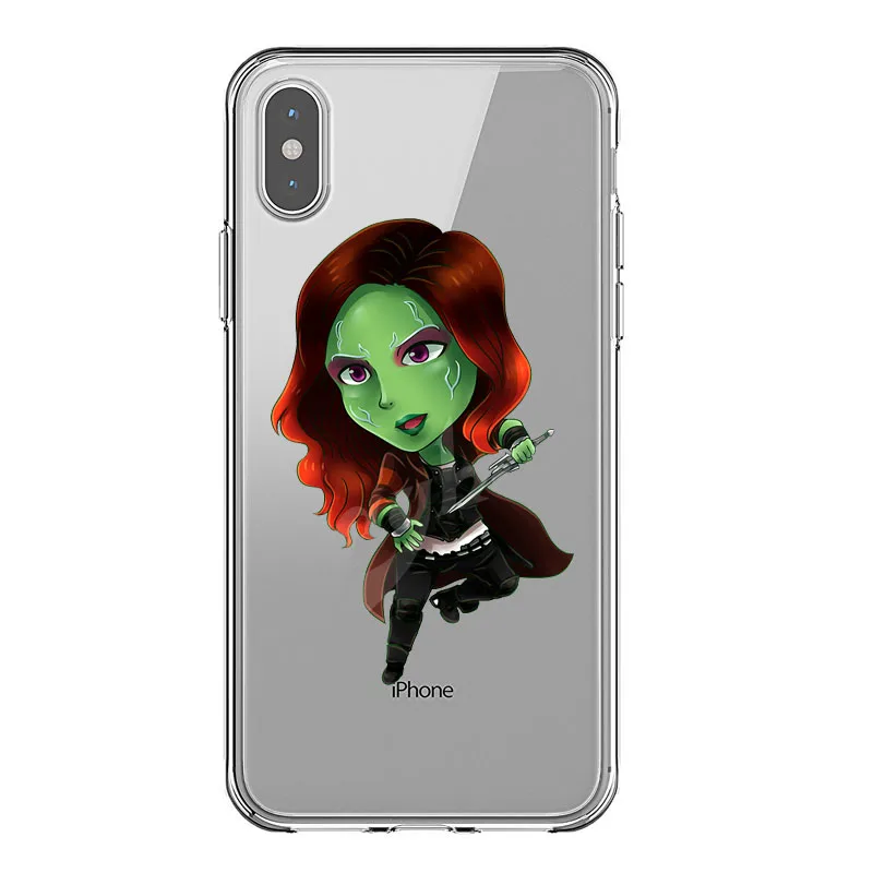 TPU Marvel Мстители Marvel DC Comics Железный человек паук Джокер Бэтмен мягкий ТПУ чехол для телефона для iPhone X SE 5S 6 6S 7 8 XR XSMAX - Цвет: TPU