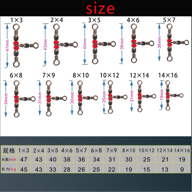 Баррель Вертлюг тройной стиль C Рыболовная Снасть рыболовный зажим аксессуар