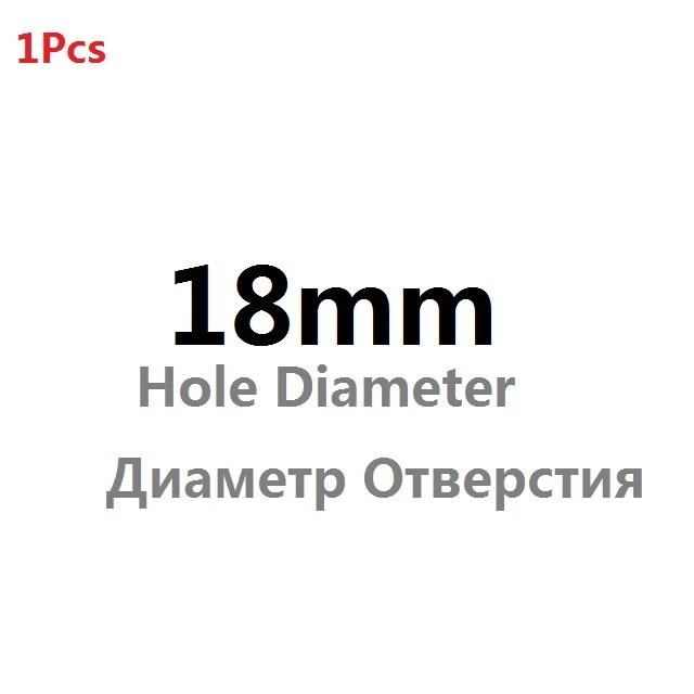 18mm 1 шт., 4-29 мм, ручной инструмент для рукоделия, дырокол, кожаный ремень, Круглый, дырокол, немецкий, полый, кожаный, книжный ремень - Цвет: 18mm