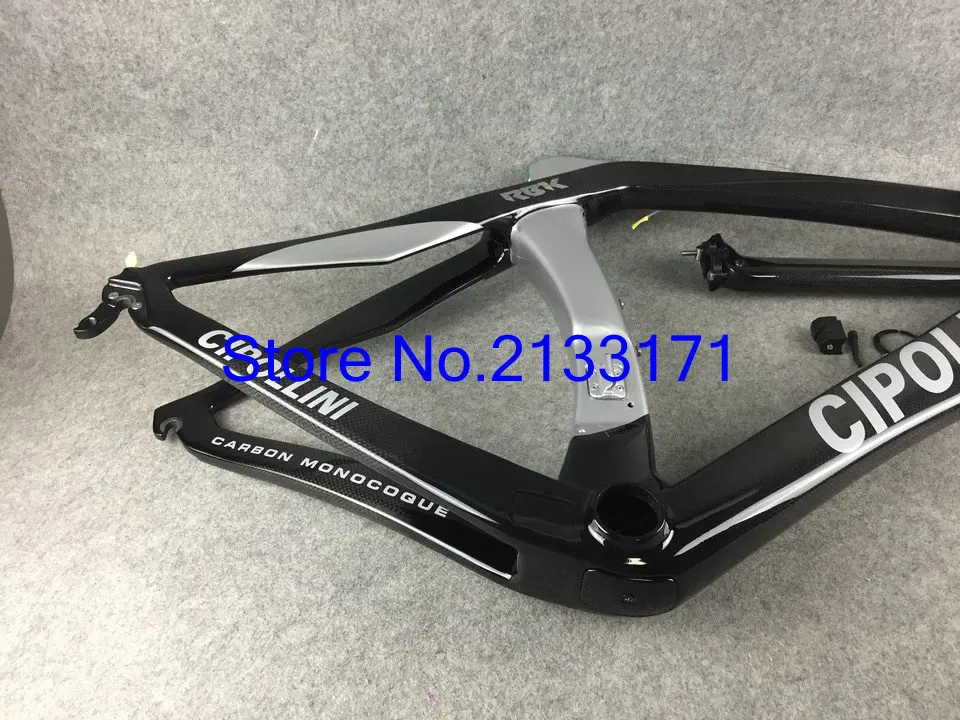 Карбоновая рама Cipollini RB1K THE ONE Shiny RB1000 T1100 карбоновая велосипедная Рама в комплекте