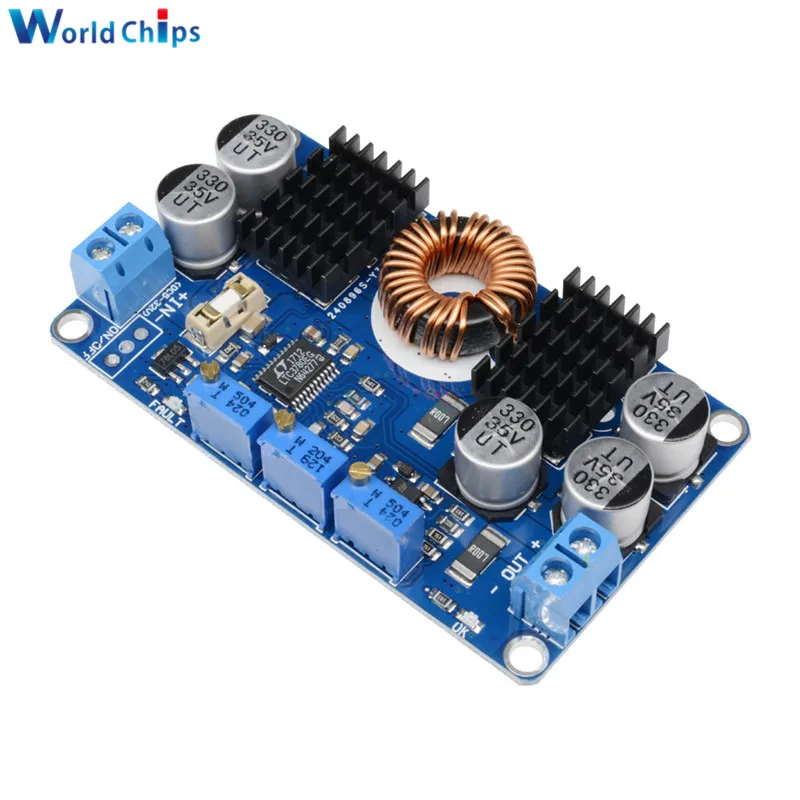 LTC3780 DC-DC преобразователь постоянного тока в постоянный ток 5-32V постоянного тока до 1 V-30 V 10A 14A автоматическое шаг вверх вниз Регулятор зарядки модуль Автомобильный ПК ноутбук Питание модуль